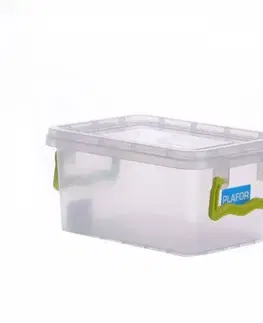 Úložné boxy Kinekus Box plastový, transparentný, objem 27l, STRONG
