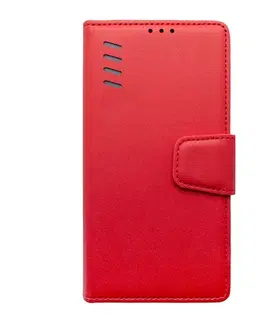 Puzdrá na mobilné telefóny MobilNET Knižkové puzdro pre Samsung Galaxy S23, červený PKK-4494-SAM-S23XX