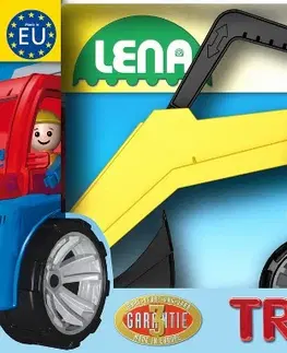 Hračky - dopravné stroje a traktory LENA - Truxx Bager v okrasnej krabici