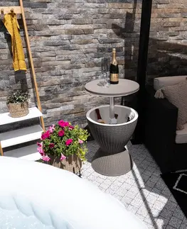 Dizajnový nábytok Záhradný chladiaci stolík FABIR Tempo Kondela