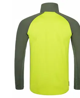 Pánská trička Pánske funkčné tričko s dlhým rukávom Kilpi WILLIE-M svetlo zelené XS