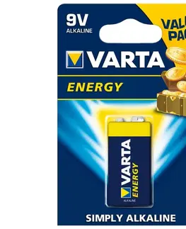Predlžovacie káble VARTA Varta 4122 - 1 ks Alkalická batéria ENERGY 9V 