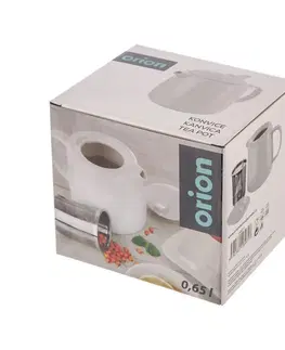 Hrnčeky a šálky Orion Porcelánová čajová kanvica Mona Musica s​ nehrdzavejúcim filtrom, 0,65 l