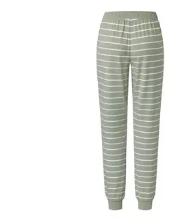 Pajamas Pyžamové nohavice, šalviovozelené