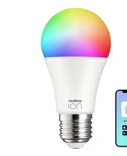 LED osvetlenie Niceboy ION SmartBulb RGB E27 9W SC-E27