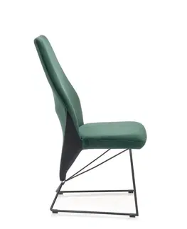 Jedálenské stoličky a kreslá Jedálenská stolička K485 Halmar Zelená