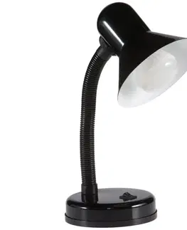 Lampy  Stolná lampa SMIESZEK 1xE27/40W/230V čierna 