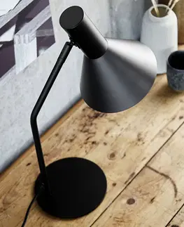 Stolové lampy na písací stôl FRANDSEN Stolová lampa FRANDSEN Lyss, matná čierna