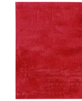 Kožušinové koberce Umelá Kožušina Caroline 3, 160/220cm, Červená