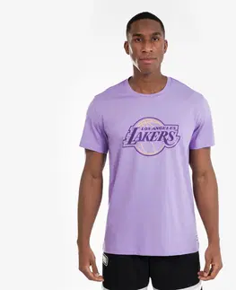 dresy Basketbalové tričko TS 900 NBA Lakers muži/ženy fialové