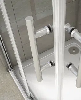 Sprchovacie kúty H K - Sprchový kút obdĺžnikový, SIMPLE 110x70 cm L / P variant, rohový vstup SE-SIMPLE11070
