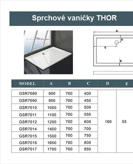Sprchovacie kúty H K - Sprchovací kút obdĺžnikový, SIMPLE BASIC 120x70x185 cm L/P variant, rohový vstup vrátane sprchovej vaničky z liateho mramoru SE-SIMPLE12070-185/THOR-12070