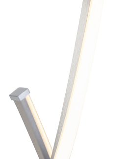 Stolove lampy Dizajnová stolná lampa z ocele vrátane LED a dotykového stmievača - Paulina