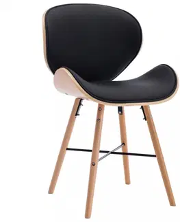 Jedálenské stoličky a kreslá Jedálenská stolička 2 ks ohýbané drevo Dekorhome Sivá