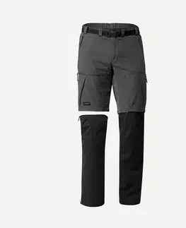 nohavice Pánske odopínateľné nohavice 2 v 1 MT500 na treking