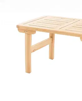 Stolčeky DEOKORK Masívny záhradný stôl z borovice ROMANTIC (32 mm) - rôzne dĺžky 200 cm