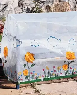 Záhradný a campingový nábytok Ochranný obal na lavičku Slnečnica