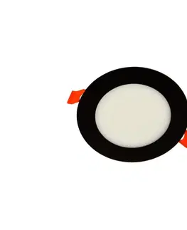 Svietidlá  LED Podhľadové svietidlo GERD LED/6W/230V 4000K čierna 
