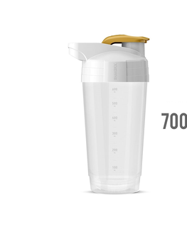 Shakery Shaker Nutrend 2021 700 ml priehľadná