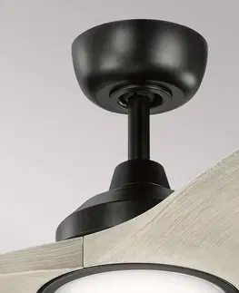 Stropné ventilátory so svetlom KICHLER Stropný ventilátor Imari LED, trojlopatkový