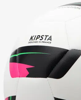 futbal Futbalová lopta šitá strojom veľkosť 5 biela