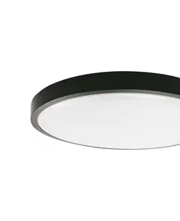 Svietidlá  LED Kúpeľňové stropné svietidlo LED/30W/230V 3000K IP44 čierna 