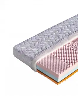 Matrace Penový sendvičový matrac CAPRI Dřevočal Aloe Vera 100 x 200 cm