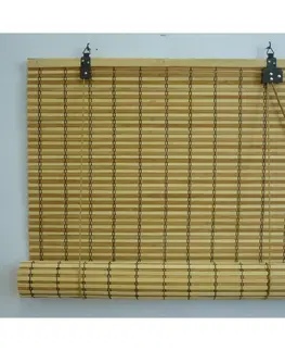 Rolety Gardinia Roleta bambusová JAVA prír./čokoláda, 100 x 160 cm