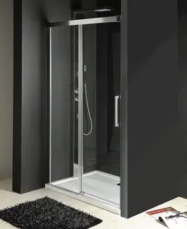 Sprchovacie kúty GELCO - FONDURA sprchové dvere 1200mm, číre sklo GF5012
