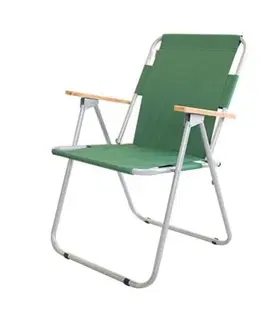 Záhradné stoličky ARLON skladacia záhradná stolička, zelená 