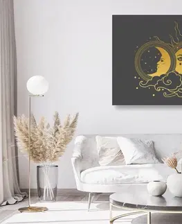 Obrazy Feng Shui Obraz harmónia slnka a mesiaca