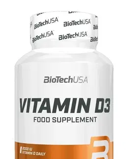 Vitamín D Vitamin D3 tbl. - Biotech USA 120 tbl.