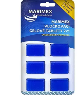 Bazénová chémia Vločkovacia gélová tableta 2v1 Marimex