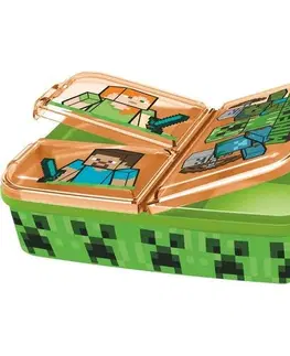 Boxy na desiatu Stor Desiatový box Minecraft, 19,5 x 16,5 x 6,7 cm
