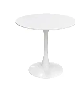 Jedálenské stoly Jedálenský stôl QUATRO biely
