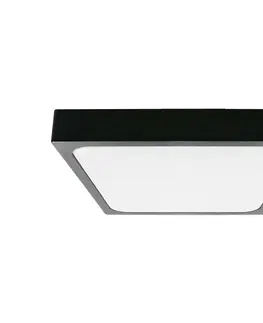 Svietidlá  LED Kúpeľňové stropné svietidlo LED/18W/230V 3000K IP44 čierna 