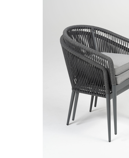 Stoličky Amigo jedálenská stolička sivá
