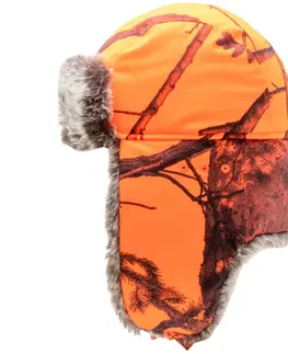 poľovníc Poľovnícka ušianka maskovacia oranžová