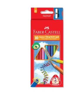 Hračky FABER CASTELL - Pastelky Faber-Castell Grip Junior 10 farieb