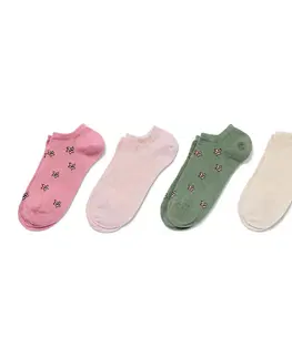 Socks Krátke ponožky, 5 párov, pestrofarebné