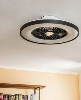 Stropné ventilátory so svetlom Starluna Starluna Narmin stropný LED ventilátor Tuya čierna