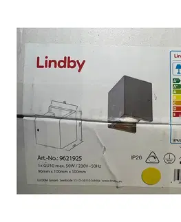 Svietidlá Lindby Lindby - Nástenné svietidlo GERDA 1xGU10/50W/230V 