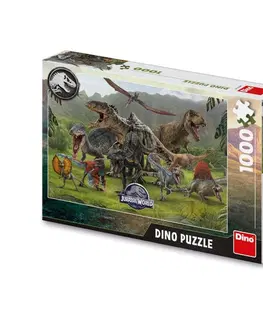Hračky puzzle DINO - Jurský svet 1000 puzzle