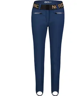 Dámske nohavice Dámske softshellové lyžiarske nohavice Nordblanc Skintight modré NBFPL7562_MHZ 44