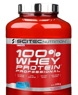 Srvátkový koncentrát (WPC) 100% Whey Protein Professional - Scitec Nutrition 920 g Strawberry