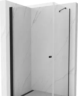 Sprchovacie kúty MEXEN/S - Pretória sprchovací kút 100x110, transparent, čierna 852-100-110-70-00
