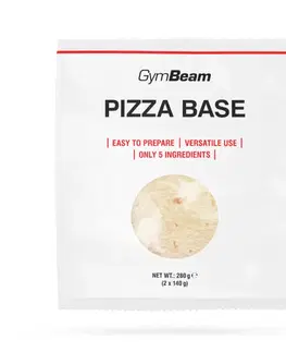 Chlieb a pečivo GymBeam Cesto na pizzu 20 x 280 g