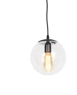 Zavesne lampy Moderná závesná lampa priehľadná 20 cm - Pallon