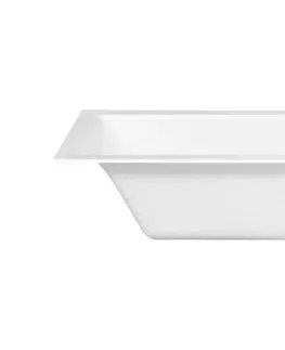 Vane HOPA - Obdĺžniková vaňa SHEA SLIM - Nožičky k vani - S nožičkami, Rozmer vane - 160 × 70 cm VANSHEA160SLIM + OLVPINOZ