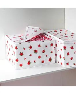 Úložné boxy a krabice 2 úložné boxy "Ruže"